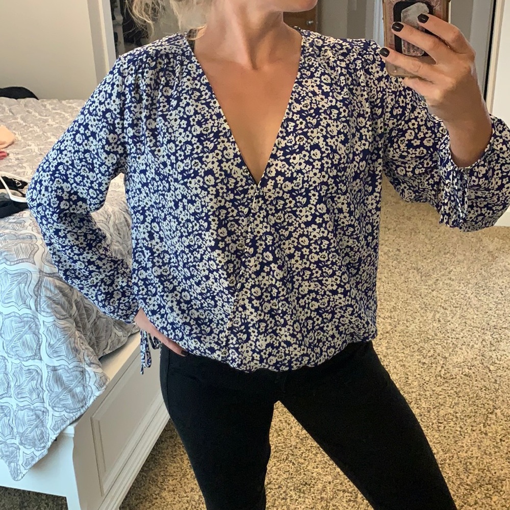 Collective Concepts flower Blouse